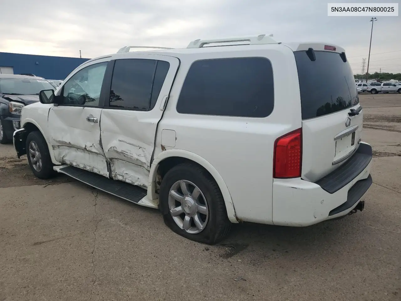 2007 Infiniti Qx56 VIN: 5N3AA08C47N800025 Lot: 57623205