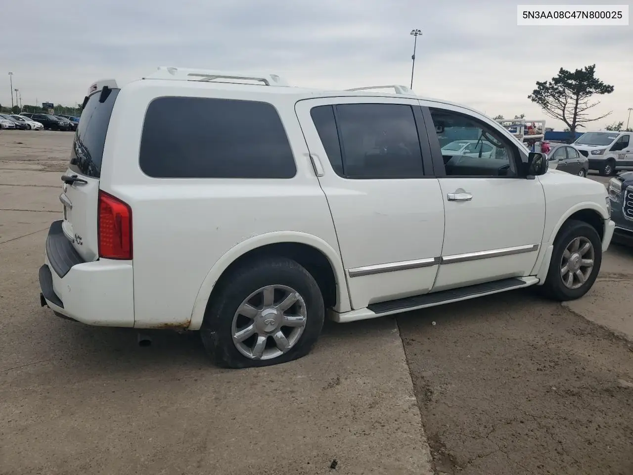 2007 Infiniti Qx56 VIN: 5N3AA08C47N800025 Lot: 57623205