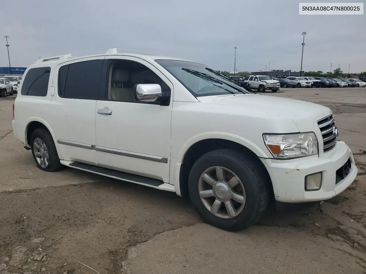 2007 Infiniti Qx56 VIN: 5N3AA08C47N800025 Lot: 57623205