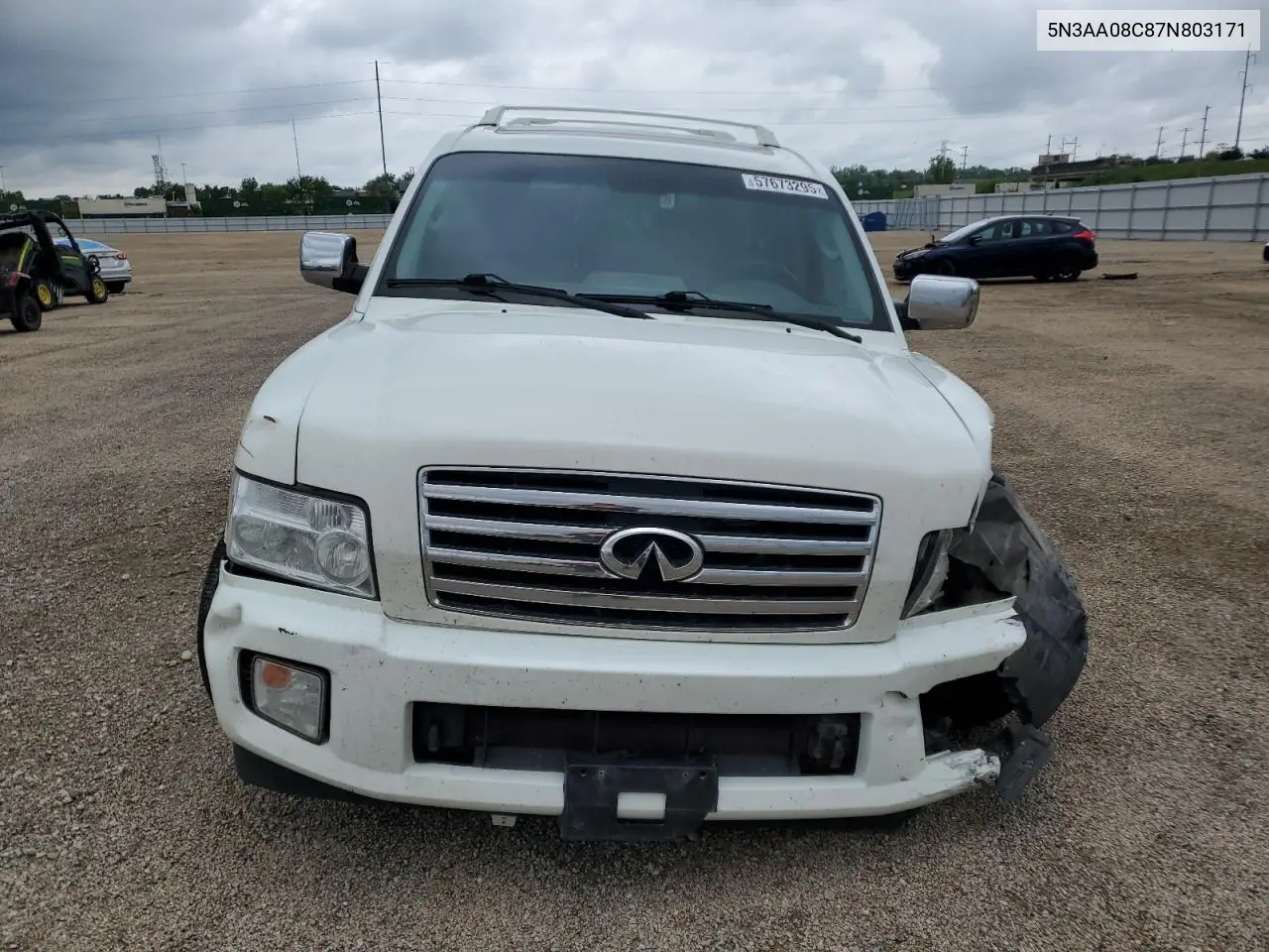 2007 Infiniti Qx56 VIN: 5N3AA08C87N803171 Lot: 57673295