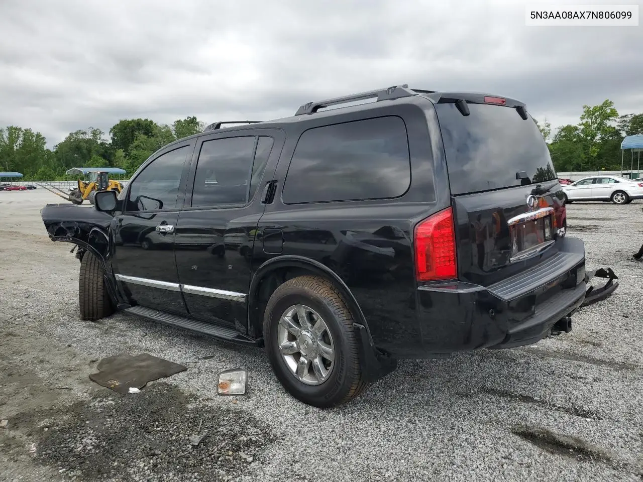 2007 Infiniti Qx56 VIN: 5N3AA08AX7N806099 Lot: 59041515