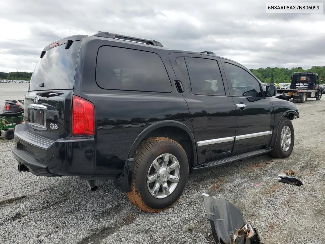2007 Infiniti Qx56 VIN: 5N3AA08AX7N806099 Lot: 59041515