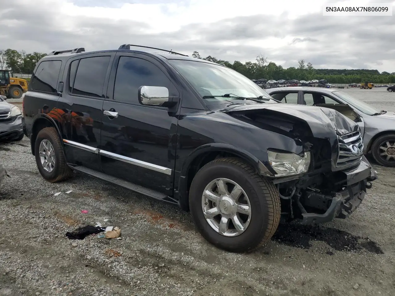 2007 Infiniti Qx56 VIN: 5N3AA08AX7N806099 Lot: 59041515