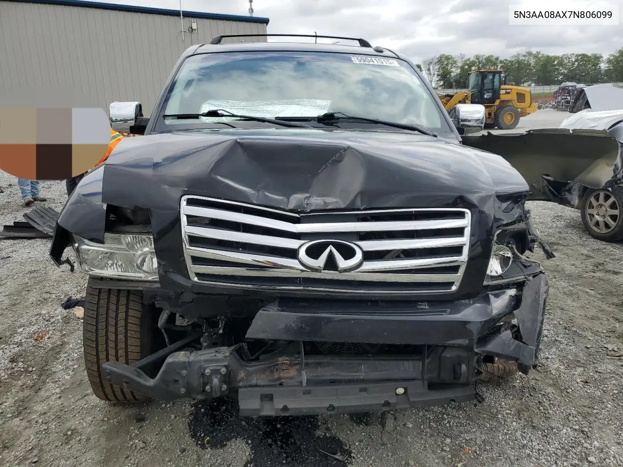2007 Infiniti Qx56 VIN: 5N3AA08AX7N806099 Lot: 59041515