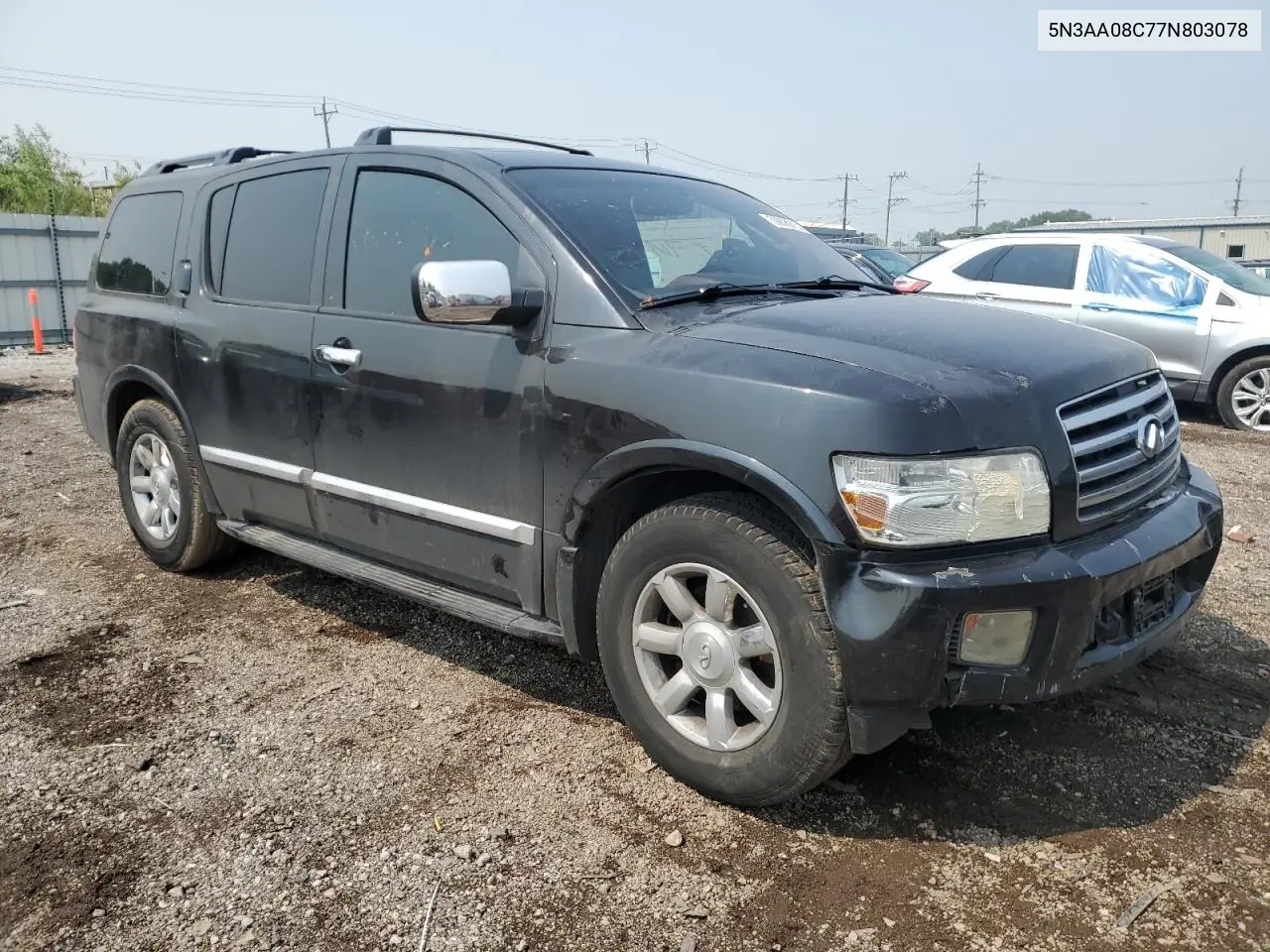 2007 Infiniti Qx56 VIN: 5N3AA08C77N803078 Lot: 59908915