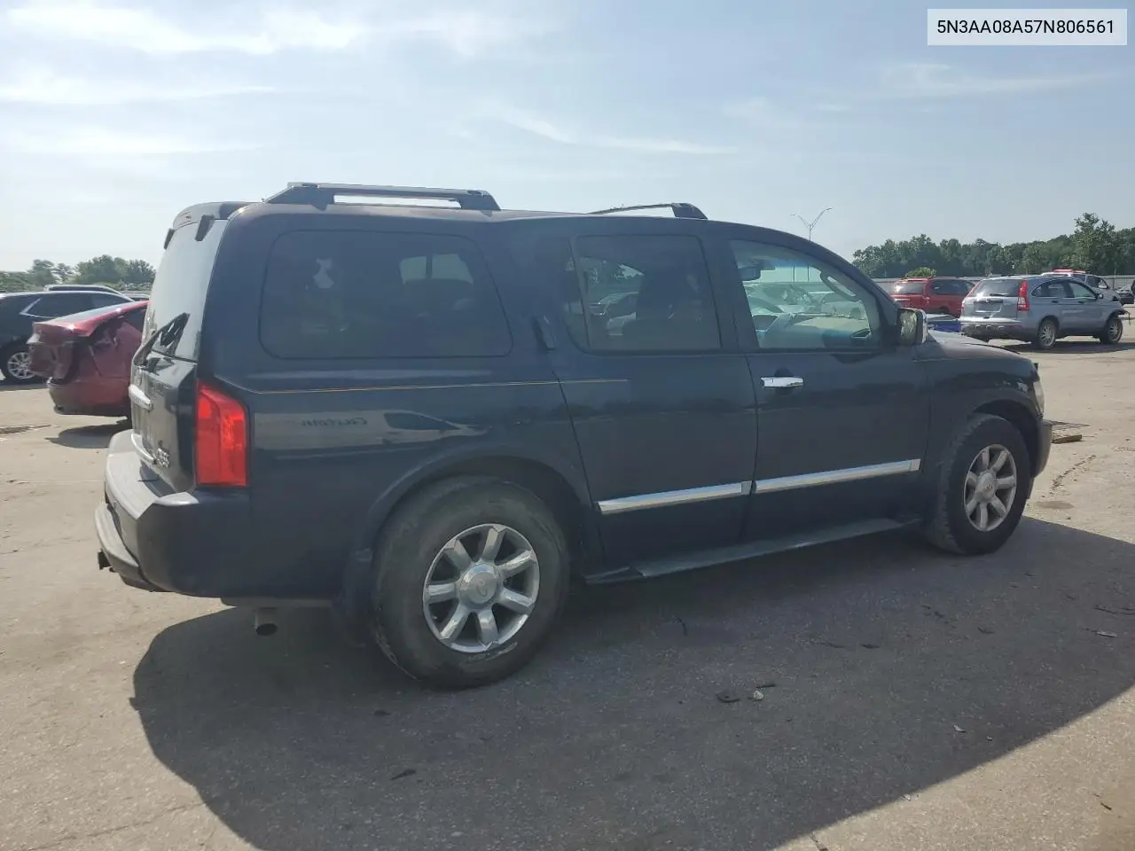 2007 Infiniti Qx56 VIN: 5N3AA08A57N806561 Lot: 60591765