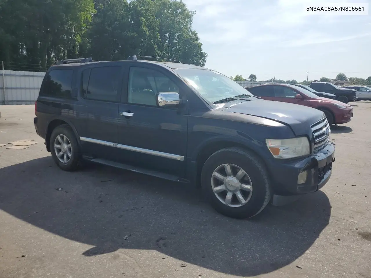 2007 Infiniti Qx56 VIN: 5N3AA08A57N806561 Lot: 60591765