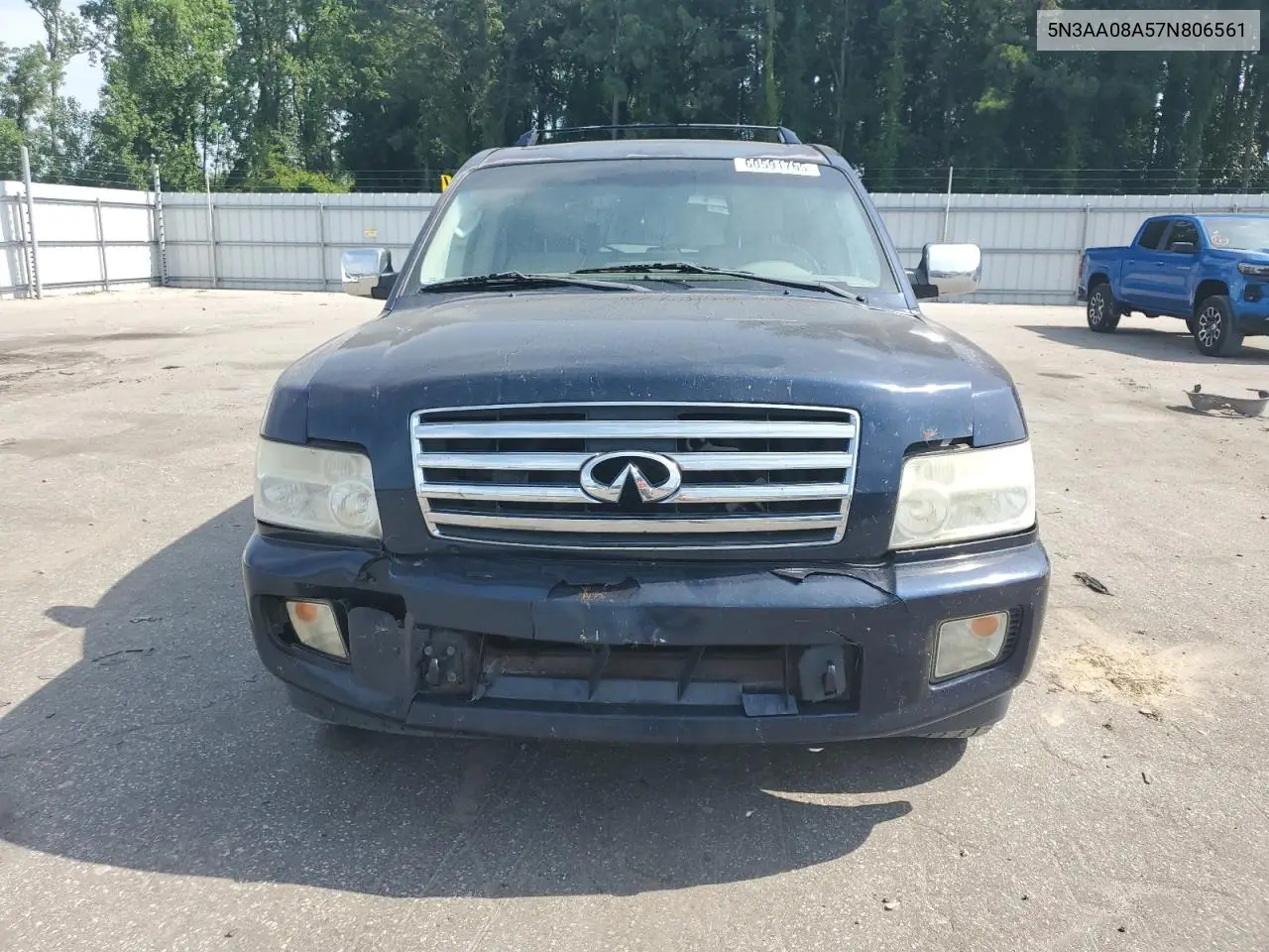 2007 Infiniti Qx56 VIN: 5N3AA08A57N806561 Lot: 60591765