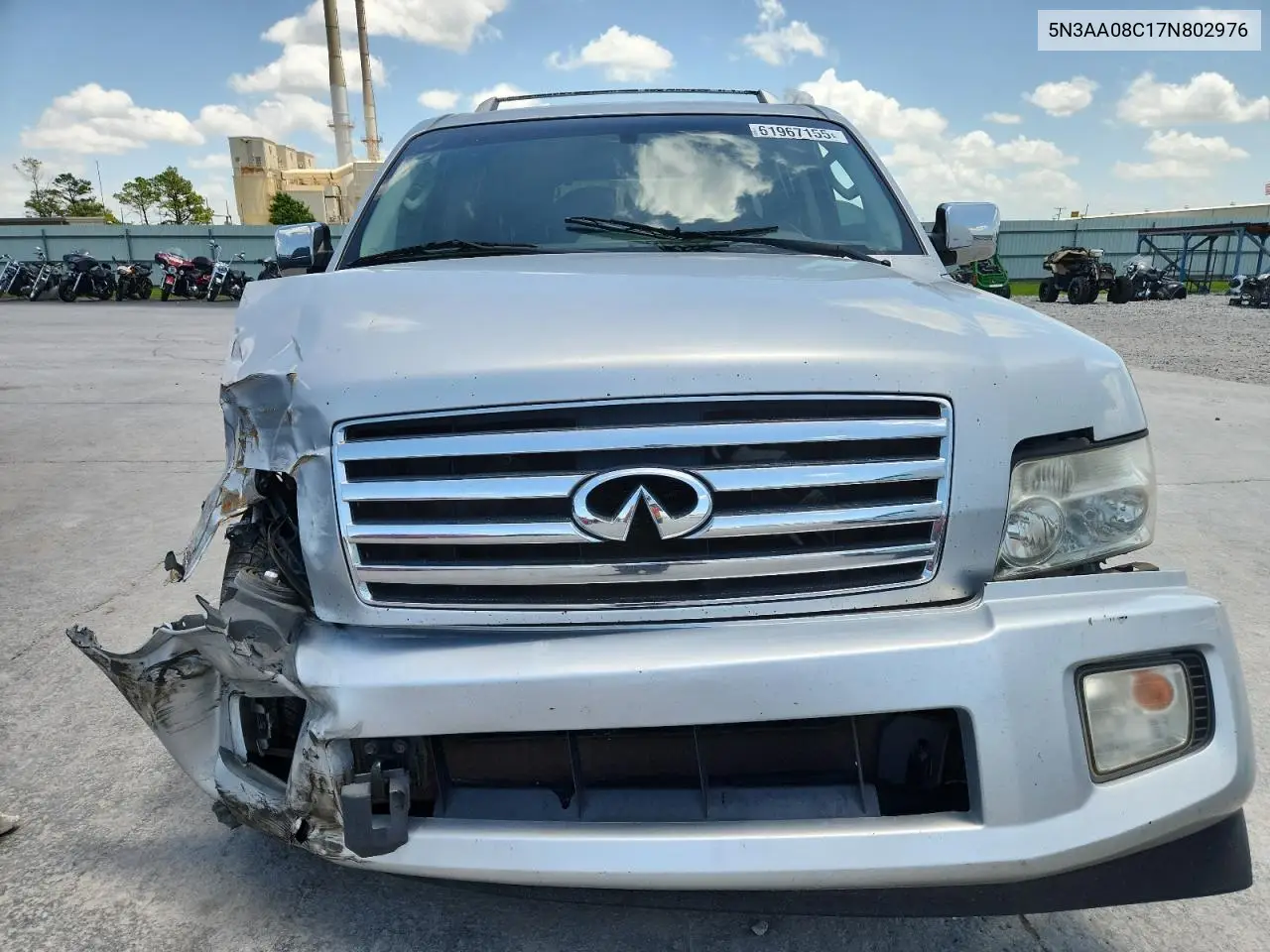 2007 Infiniti Qx56 VIN: 5N3AA08C17N802976 Lot: 61967155