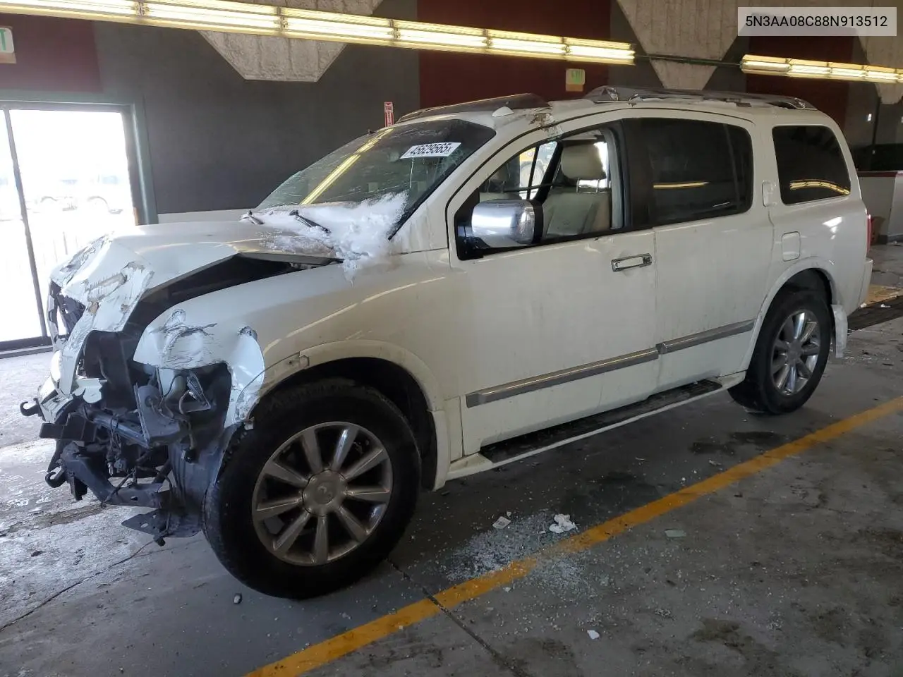 2008 Infiniti Qx56 VIN: 5N3AA08C88N913512 Lot: 45629565