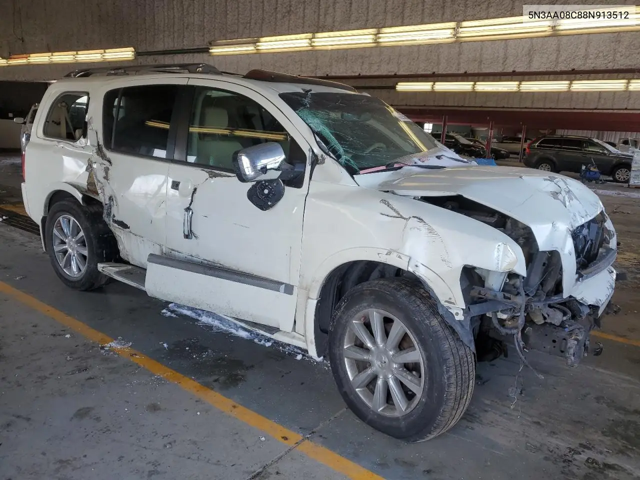 2008 Infiniti Qx56 VIN: 5N3AA08C88N913512 Lot: 45629565
