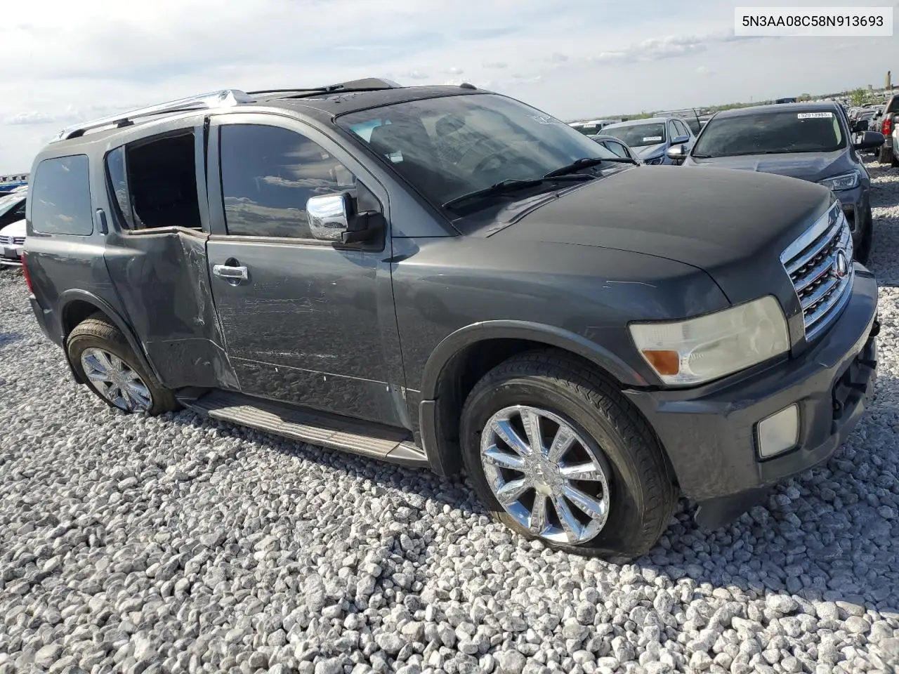 2008 Infiniti Qx56 VIN: 5N3AA08C58N913693 Lot: 50220825