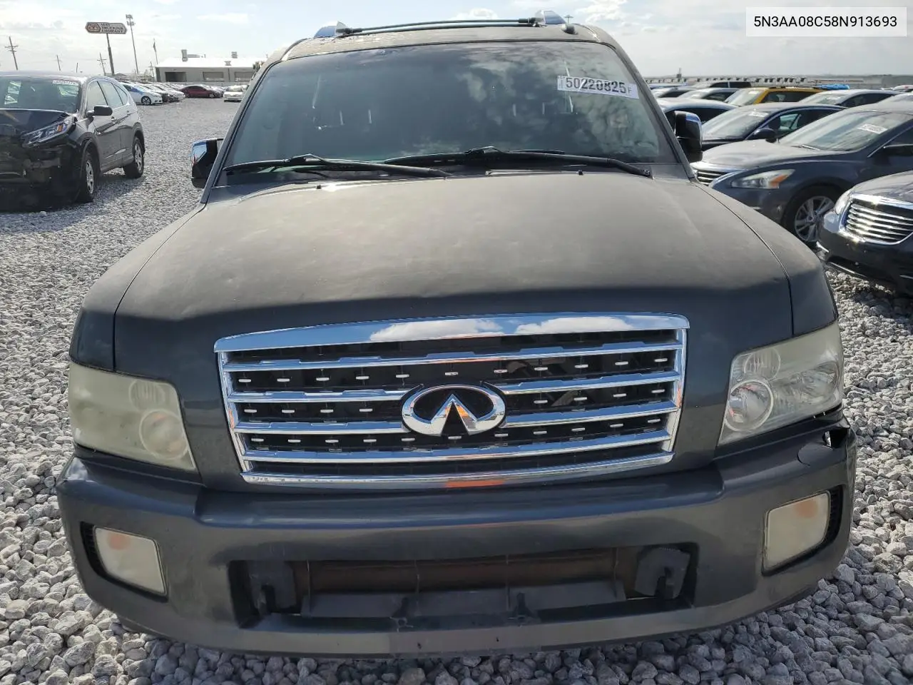 2008 Infiniti Qx56 VIN: 5N3AA08C58N913693 Lot: 50220825