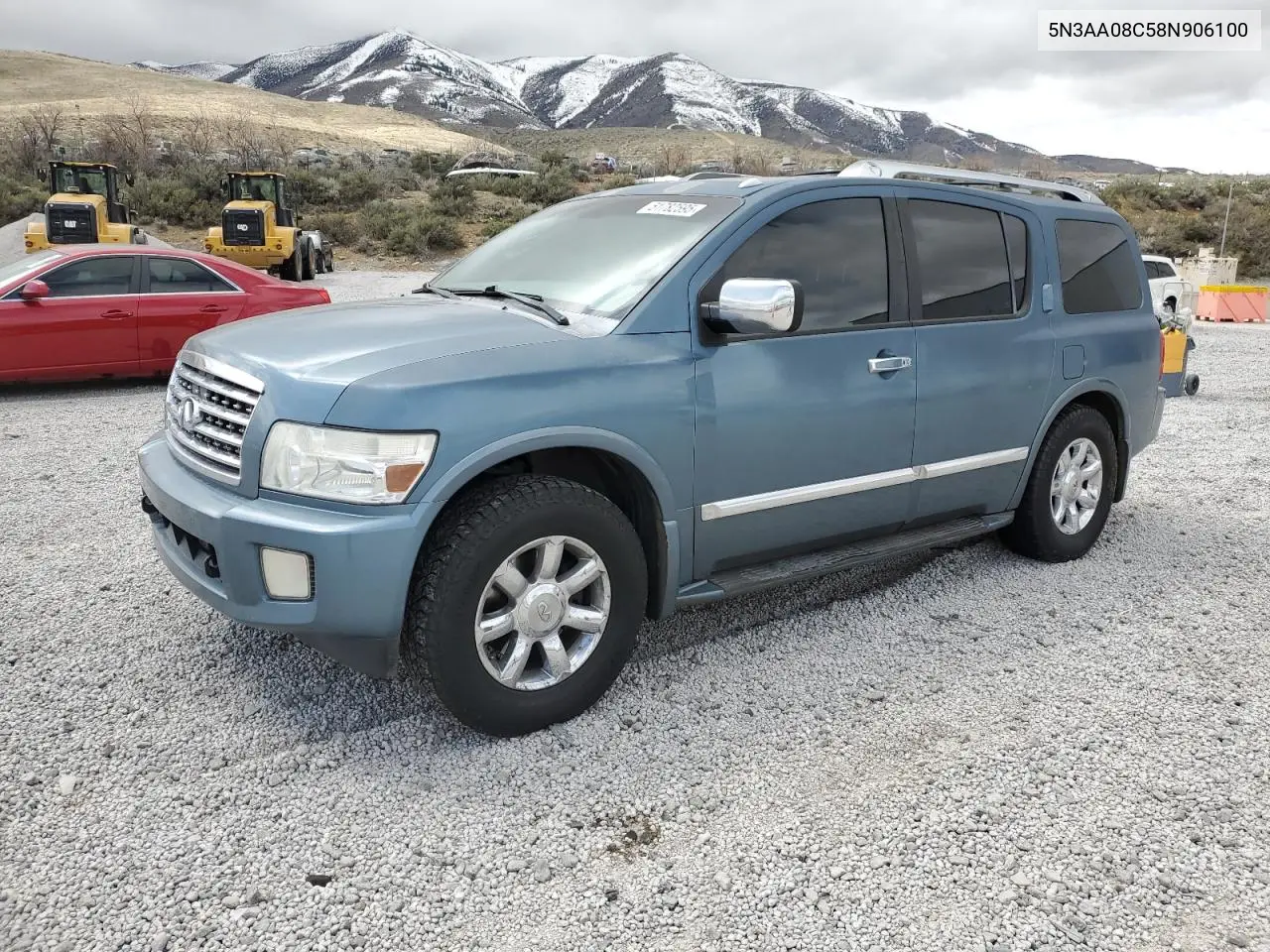 2008 Infiniti Qx56 VIN: 5N3AA08C58N906100 Lot: 51782595