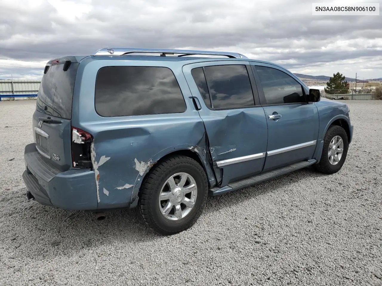 2008 Infiniti Qx56 VIN: 5N3AA08C58N906100 Lot: 51782595