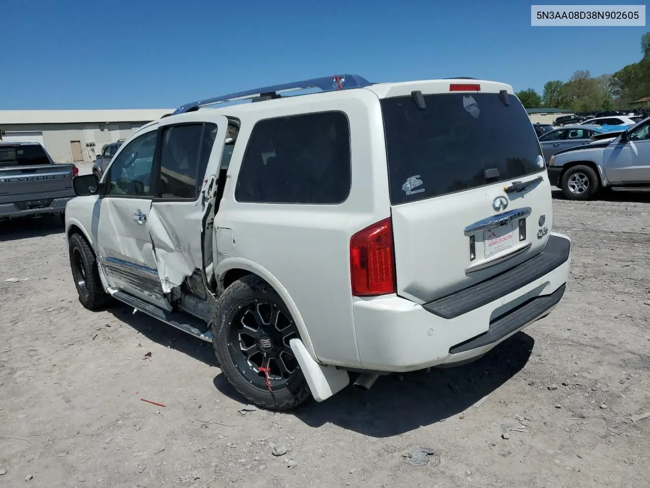 2008 Infiniti Qx56 VIN: 5N3AA08D38N902605 Lot: 52373815