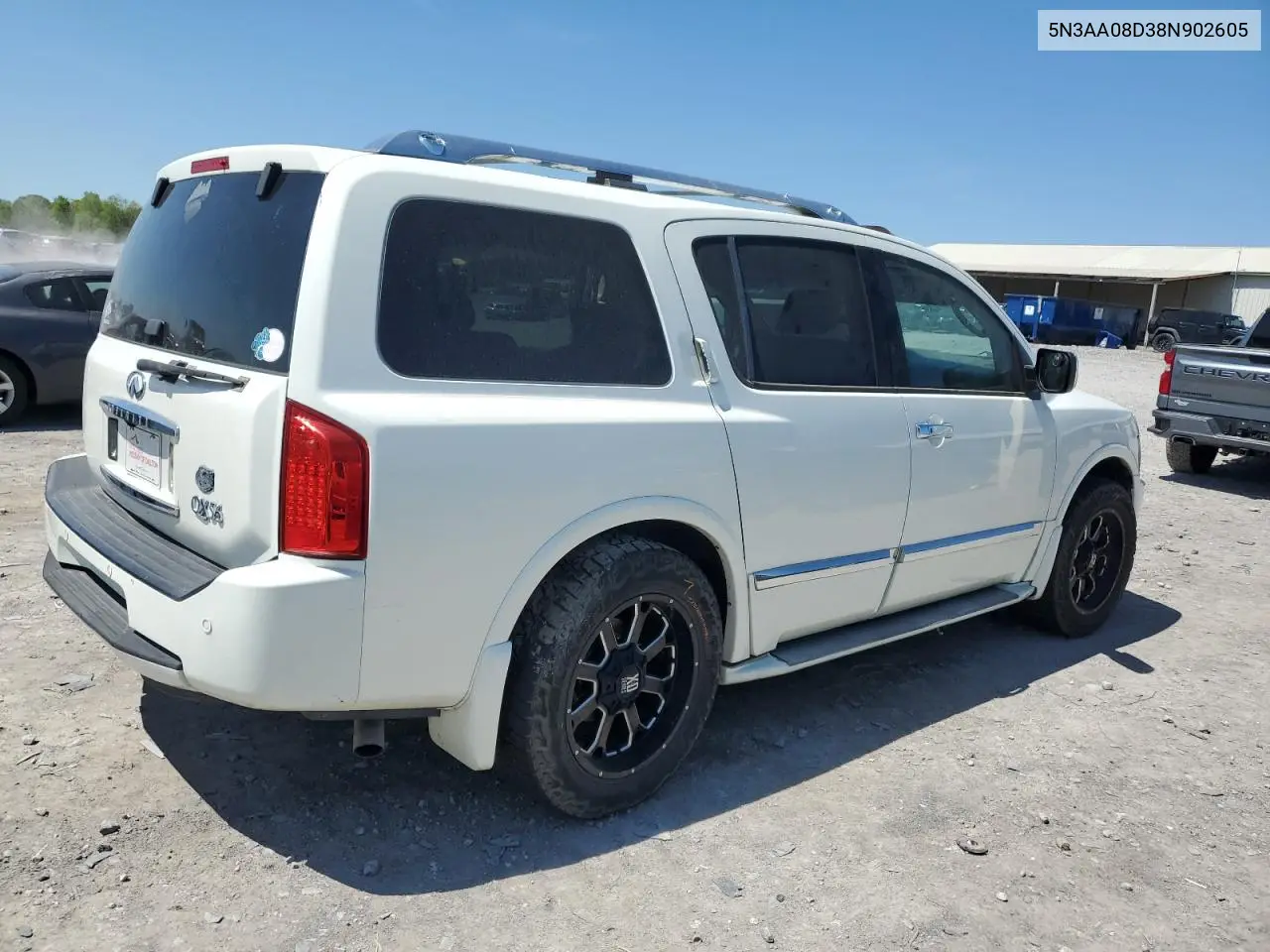 2008 Infiniti Qx56 VIN: 5N3AA08D38N902605 Lot: 52373815