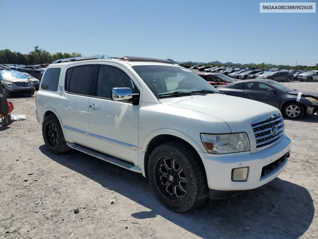 2008 Infiniti Qx56 VIN: 5N3AA08D38N902605 Lot: 52373815