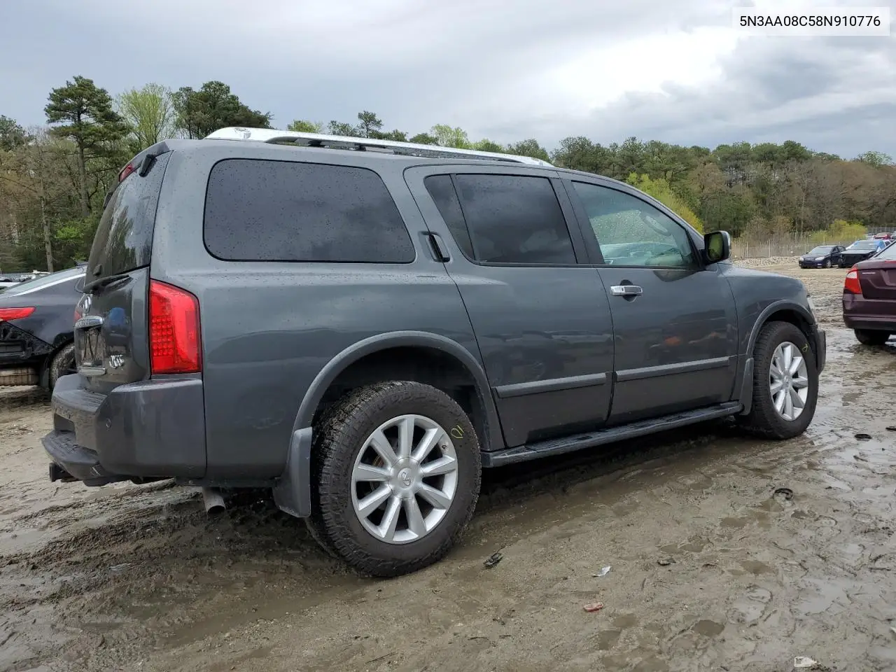 2008 Infiniti Qx56 VIN: 5N3AA08C58N910776 Lot: 53288495