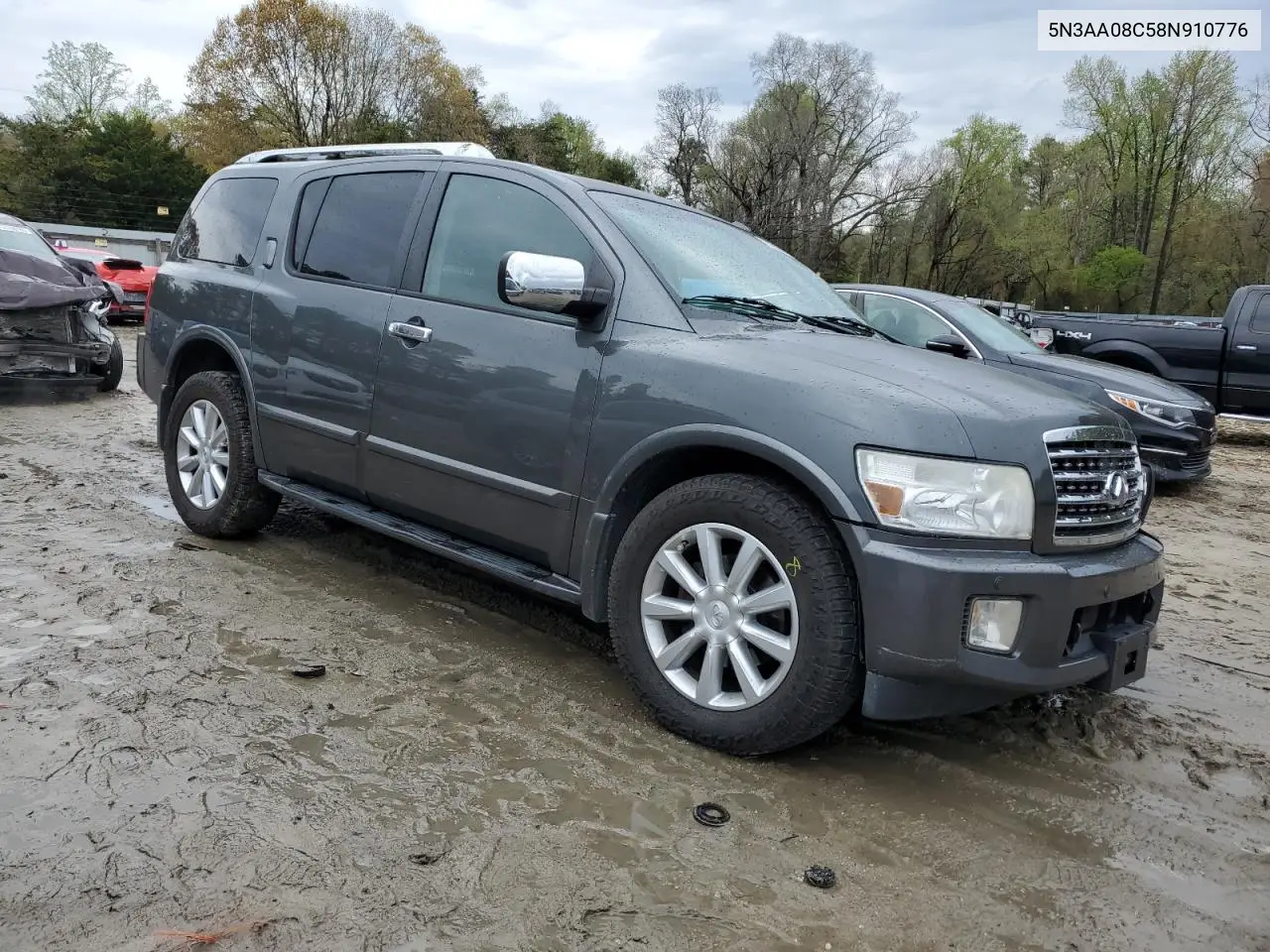 2008 Infiniti Qx56 VIN: 5N3AA08C58N910776 Lot: 53288495