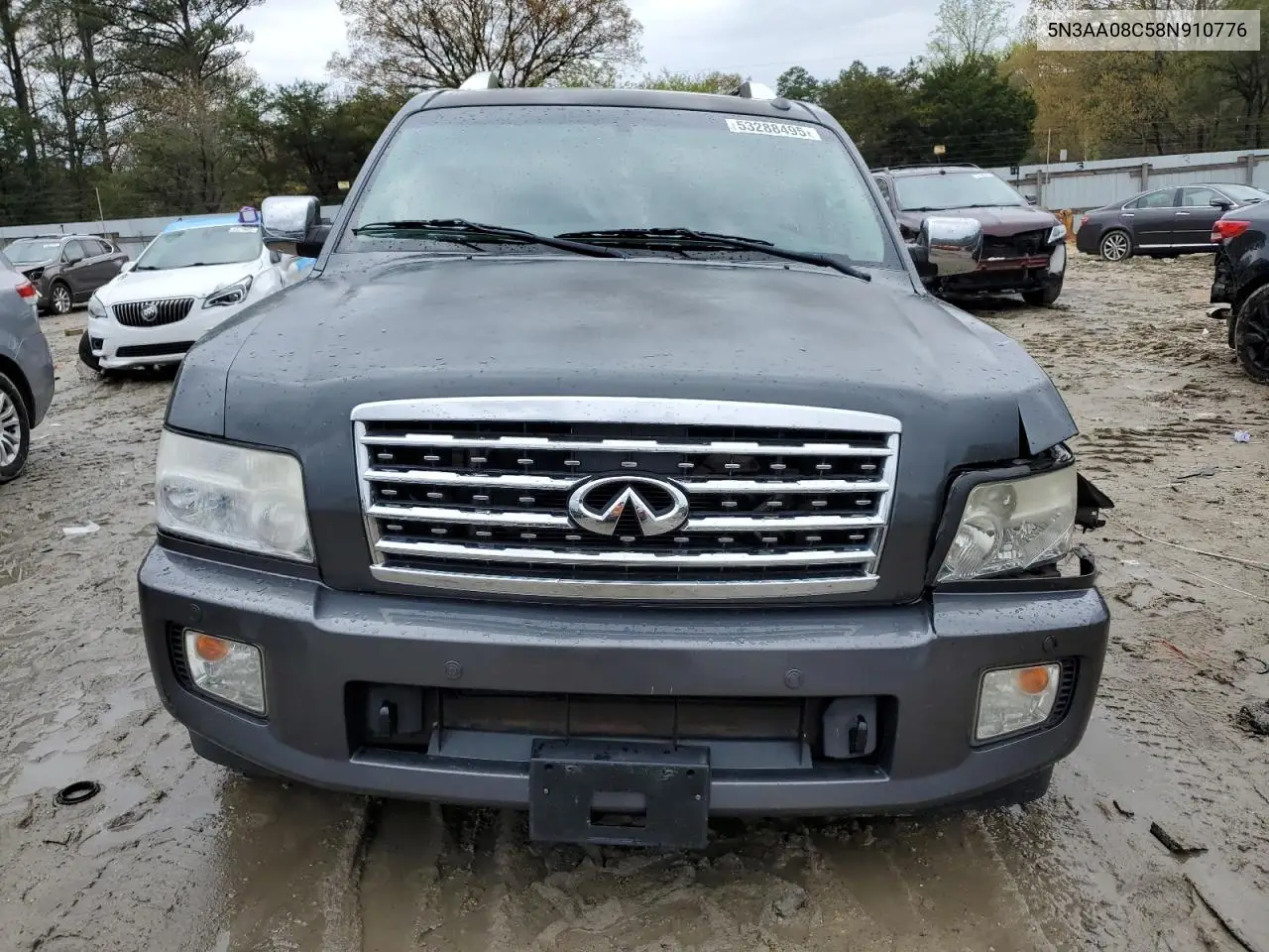 2008 Infiniti Qx56 VIN: 5N3AA08C58N910776 Lot: 53288495