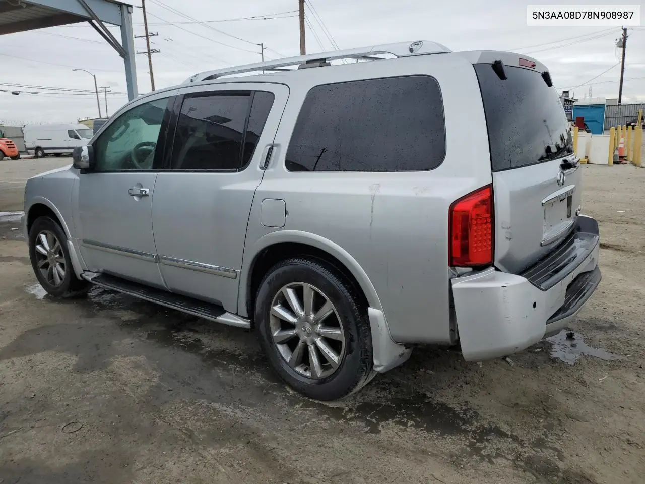 2008 Infiniti Qx56 VIN: 5N3AA08D78N908987 Lot: 53823375