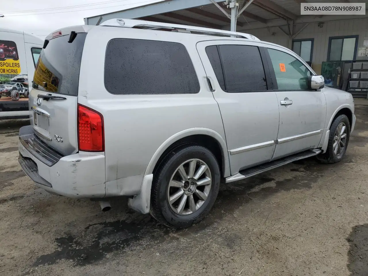 2008 Infiniti Qx56 VIN: 5N3AA08D78N908987 Lot: 53823375