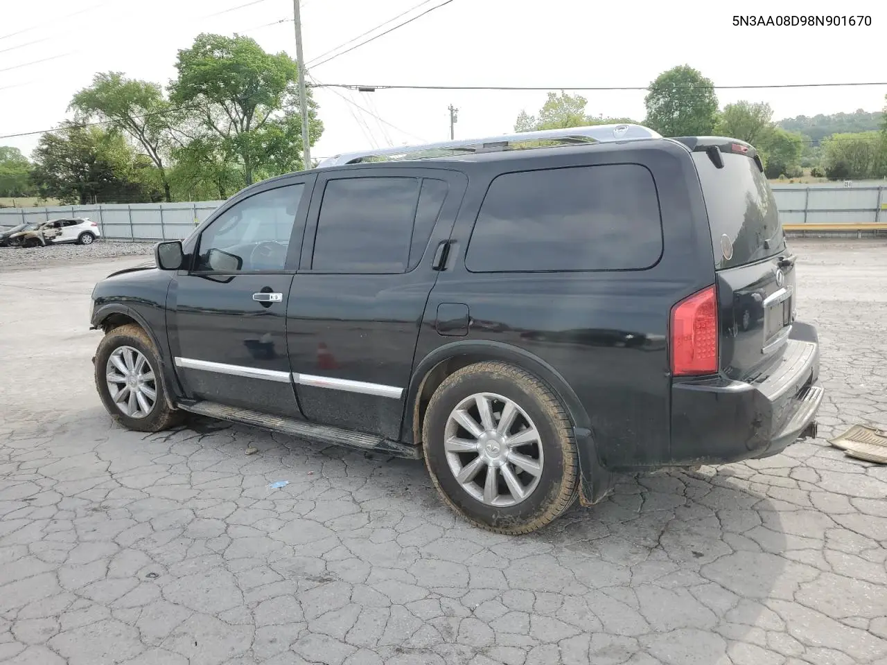 2008 Infiniti Qx56 VIN: 5N3AA08D98N901670 Lot: 54181175