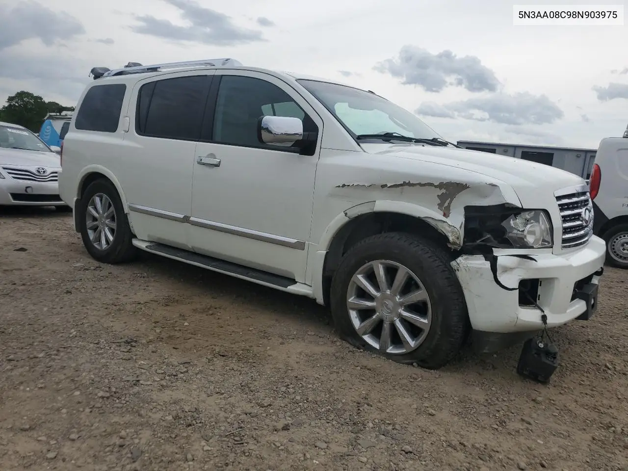 2008 Infiniti Qx56 VIN: 5N3AA08C98N903975 Lot: 55160505