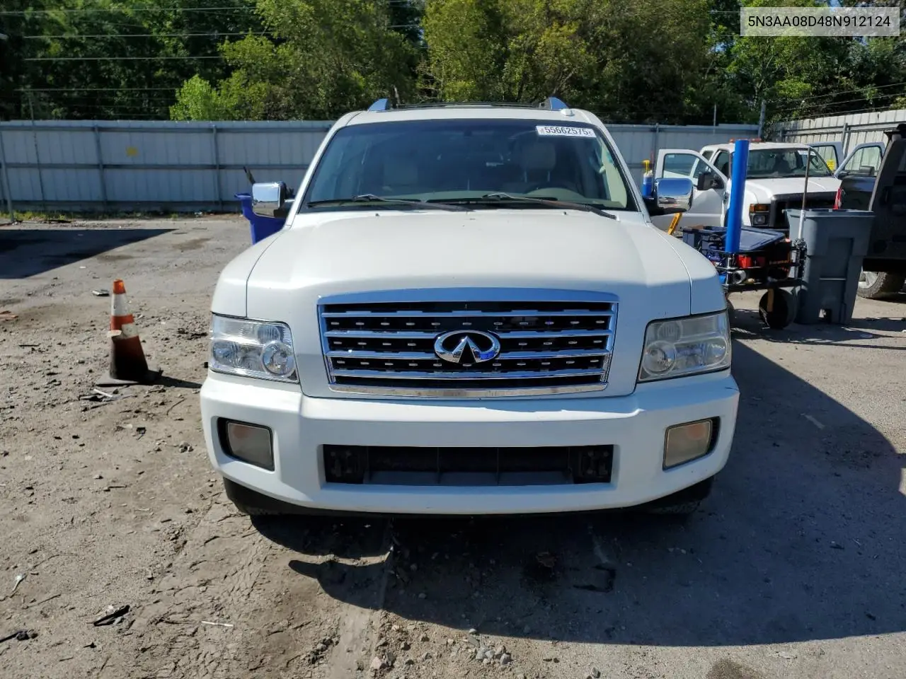 2008 Infiniti Qx56 VIN: 5N3AA08D48N912124 Lot: 55662575