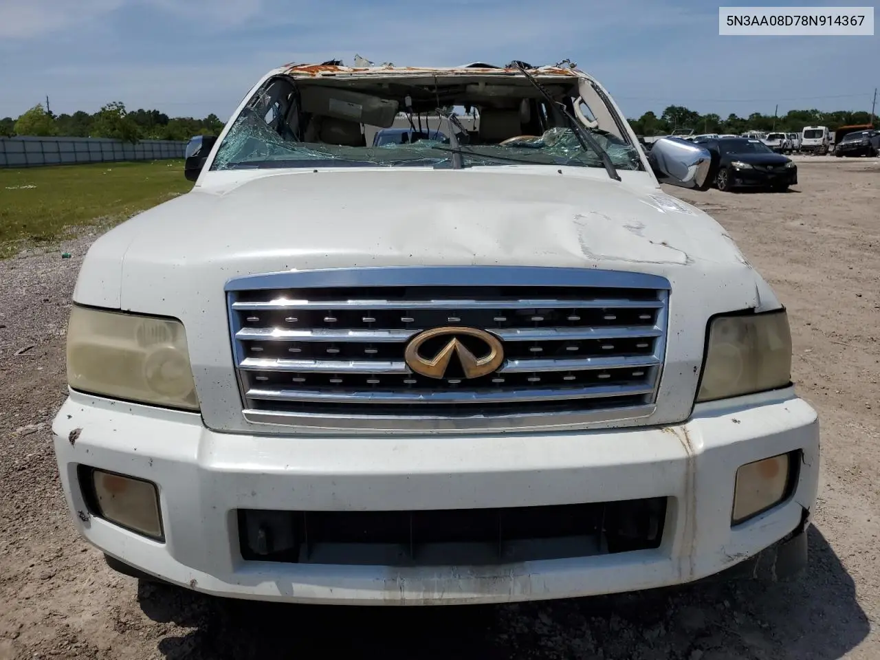 2008 Infiniti Qx56 VIN: 5N3AA08D78N914367 Lot: 55822705