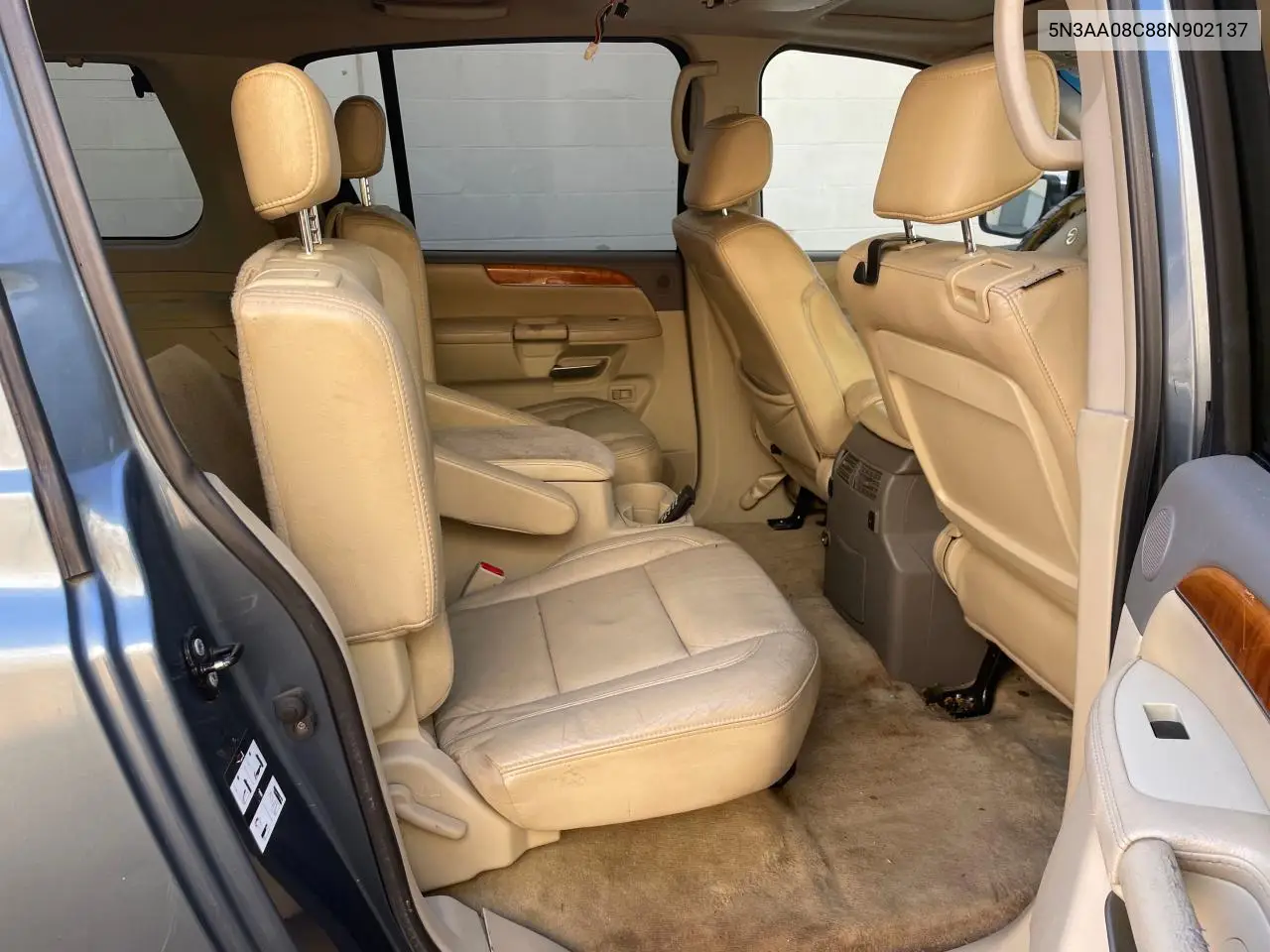 2008 Infiniti Qx56 VIN: 5N3AA08C88N902137 Lot: 56256955