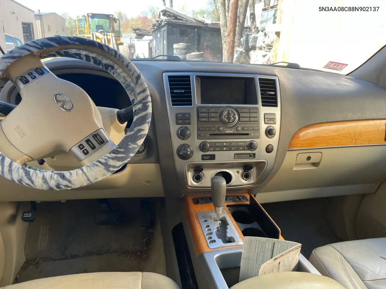 2008 Infiniti Qx56 VIN: 5N3AA08C88N902137 Lot: 56256955
