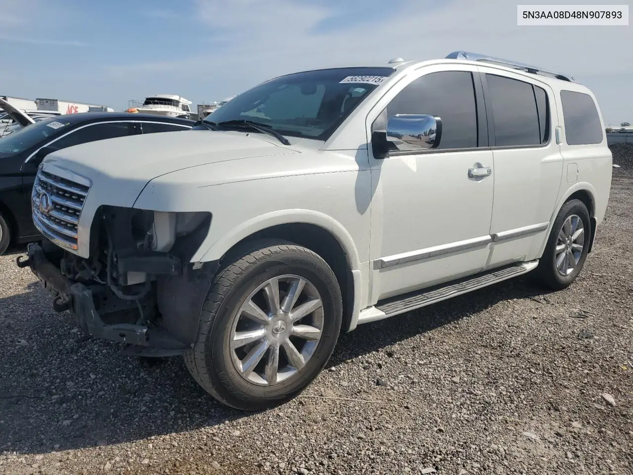 2008 Infiniti Qx56 VIN: 5N3AA08D48N907893 Lot: 56292215