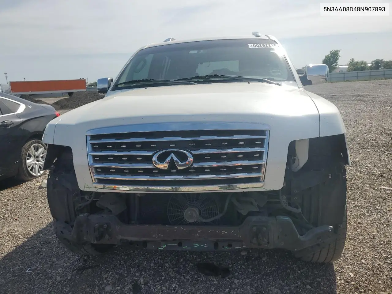 2008 Infiniti Qx56 VIN: 5N3AA08D48N907893 Lot: 56292215