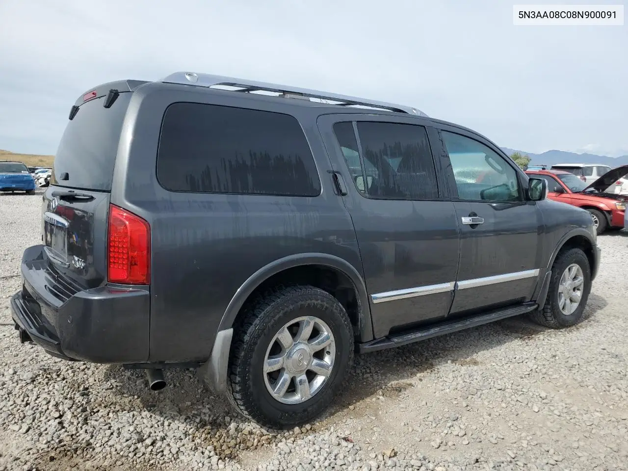 2008 Infiniti Qx56 VIN: 5N3AA08C08N900091 Lot: 58837065