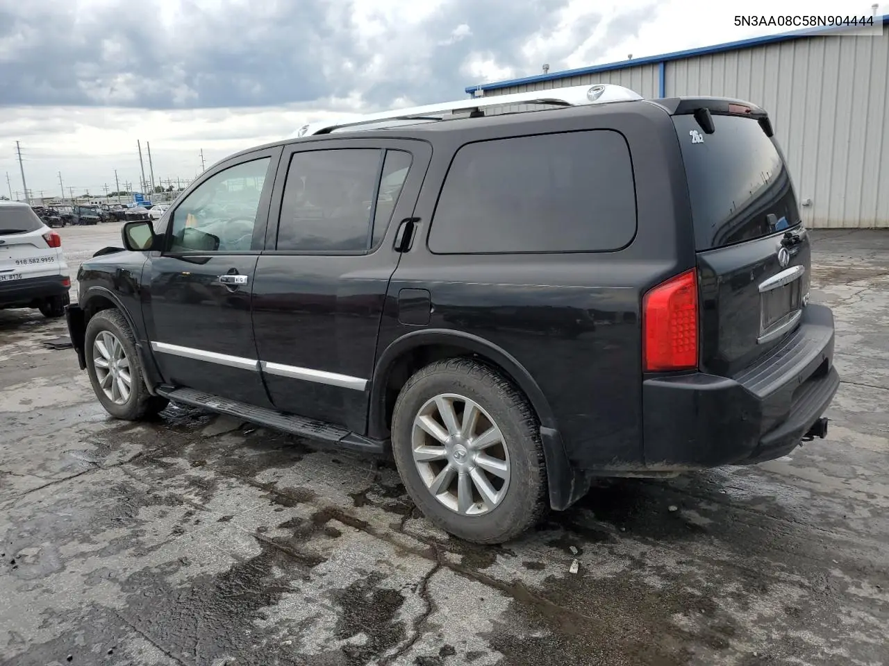 2008 Infiniti Qx56 VIN: 5N3AA08C58N904444 Lot: 60881395