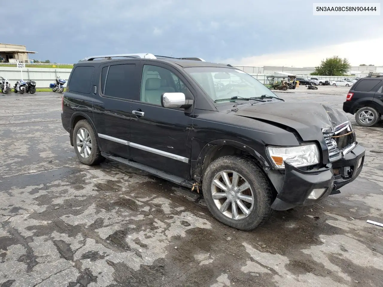 2008 Infiniti Qx56 VIN: 5N3AA08C58N904444 Lot: 60881395