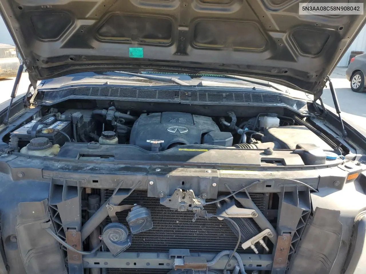 2008 Infiniti Qx56 VIN: 5N3AA08C58N908042 Lot: 62000535