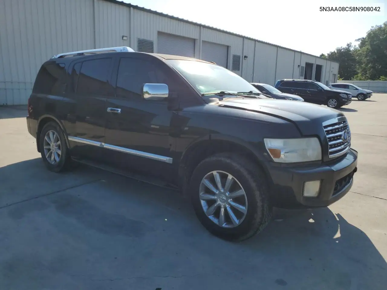 2008 Infiniti Qx56 VIN: 5N3AA08C58N908042 Lot: 62000535