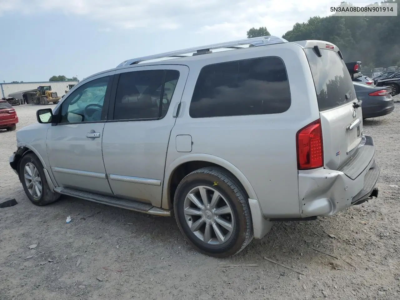 2008 Infiniti Qx56 VIN: 5N3AA08D08N901914 Lot: 62106545
