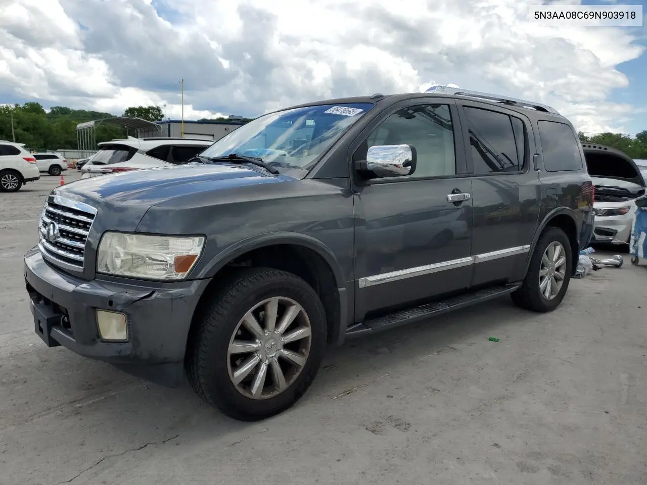 2009 Infiniti Qx56 VIN: 5N3AA08C69N903918 Lot: 56476595