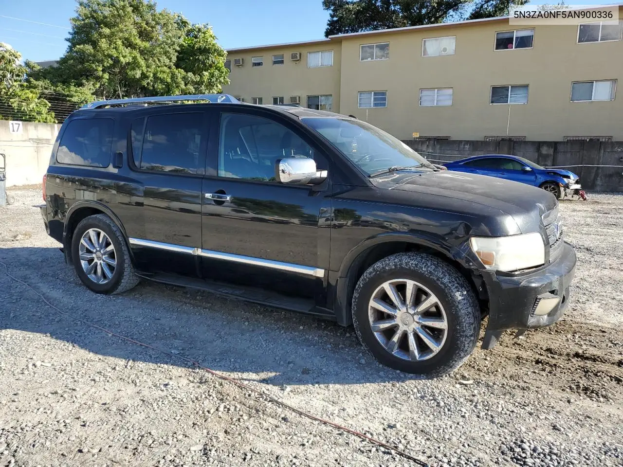 2010 Infiniti Qx56 VIN: 5N3ZA0NF5AN900336 Lot: 45895285