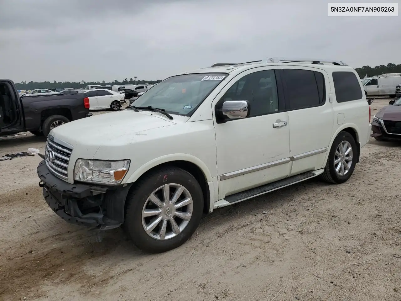 2010 Infiniti Qx56 VIN: 5N3ZA0NF7AN905263 Lot: 51274785
