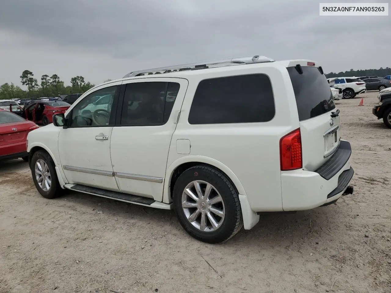 2010 Infiniti Qx56 VIN: 5N3ZA0NF7AN905263 Lot: 51274785
