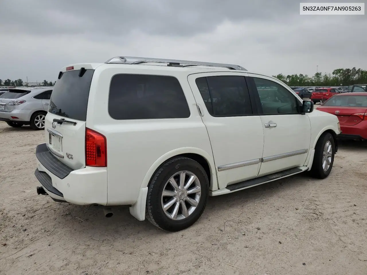 2010 Infiniti Qx56 VIN: 5N3ZA0NF7AN905263 Lot: 51274785