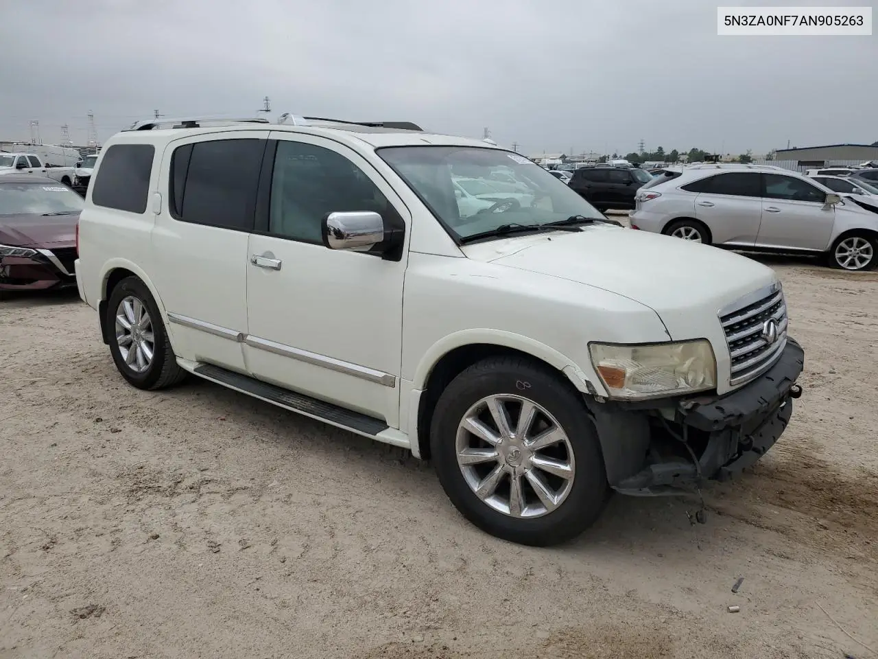 2010 Infiniti Qx56 VIN: 5N3ZA0NF7AN905263 Lot: 51274785