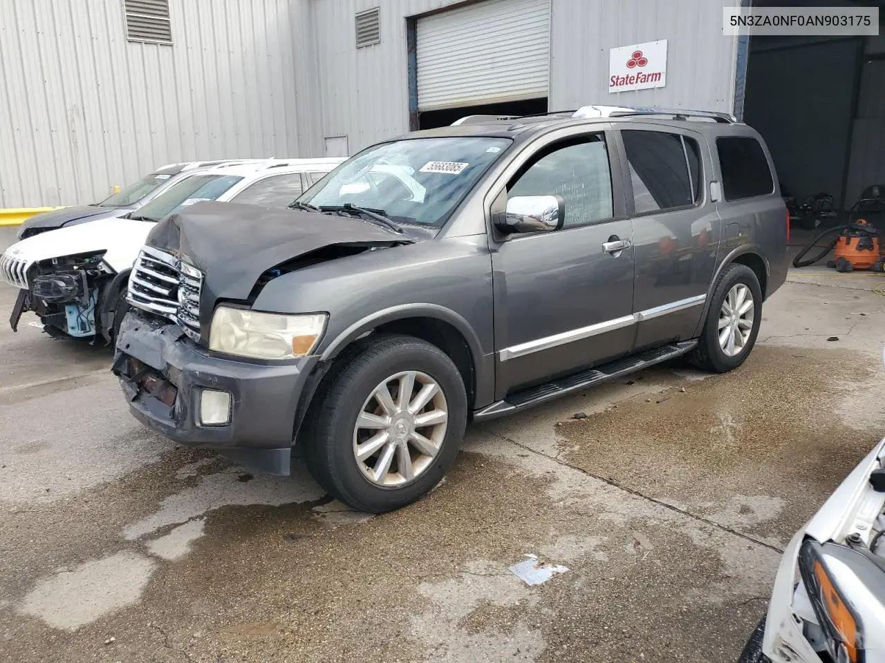 2010 Infiniti Qx56 VIN: 5N3ZA0NF0AN903175 Lot: 55683085