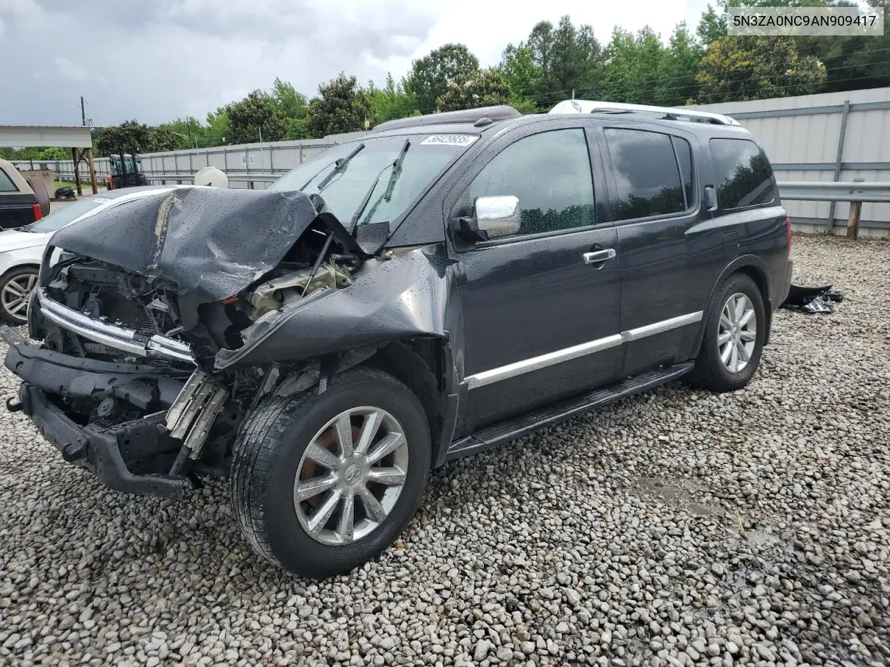 2010 Infiniti Qx56 VIN: 5N3ZA0NC9AN909417 Lot: 56429935