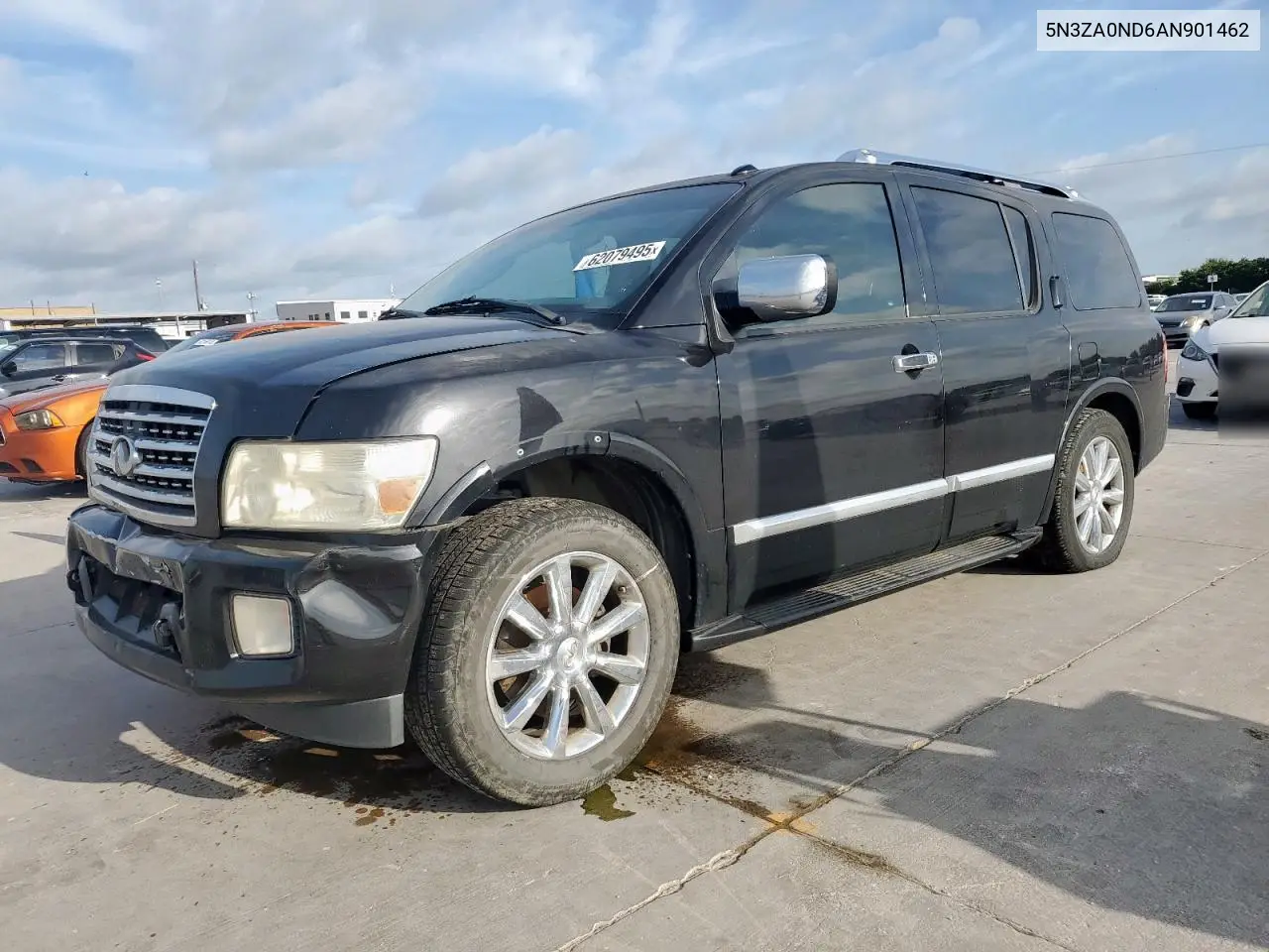 2010 Infiniti Qx56 VIN: 5N3ZA0ND6AN901462 Lot: 62079495